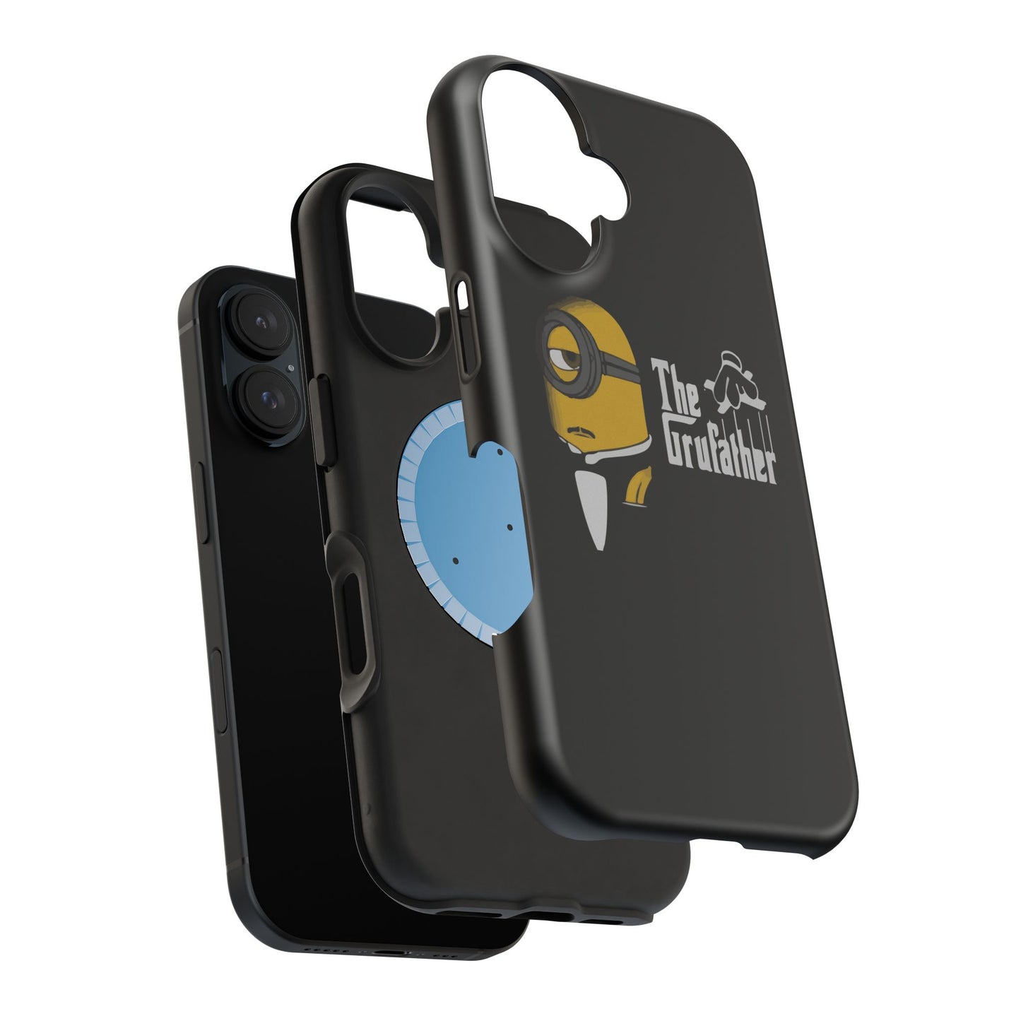 Magnetic Tough Cases: The Gruffather Phone Cover, Gift for Minions Fans, Unique Cell Phone Case, Durable Protective Case, Fun Cartoon Design
