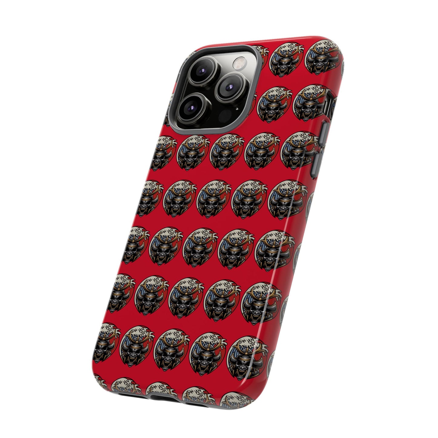Bold Phone Case, Tough Phone Cover, Red Phone Protector, Unique Gift for Him/Her, Trendy Tech Accessory