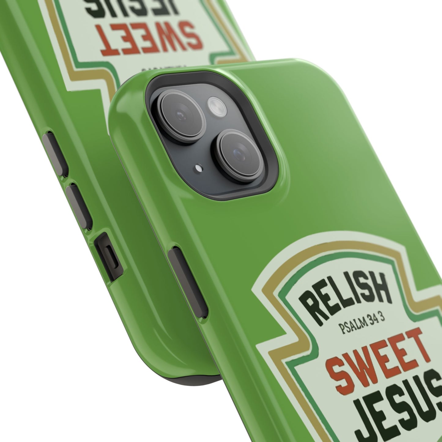 Relish Sweet Jesus Phone Case, Christian Gift, Impact-Resistant Case, Religious Phone Accessory, Faith-Based Present, Celebration Case