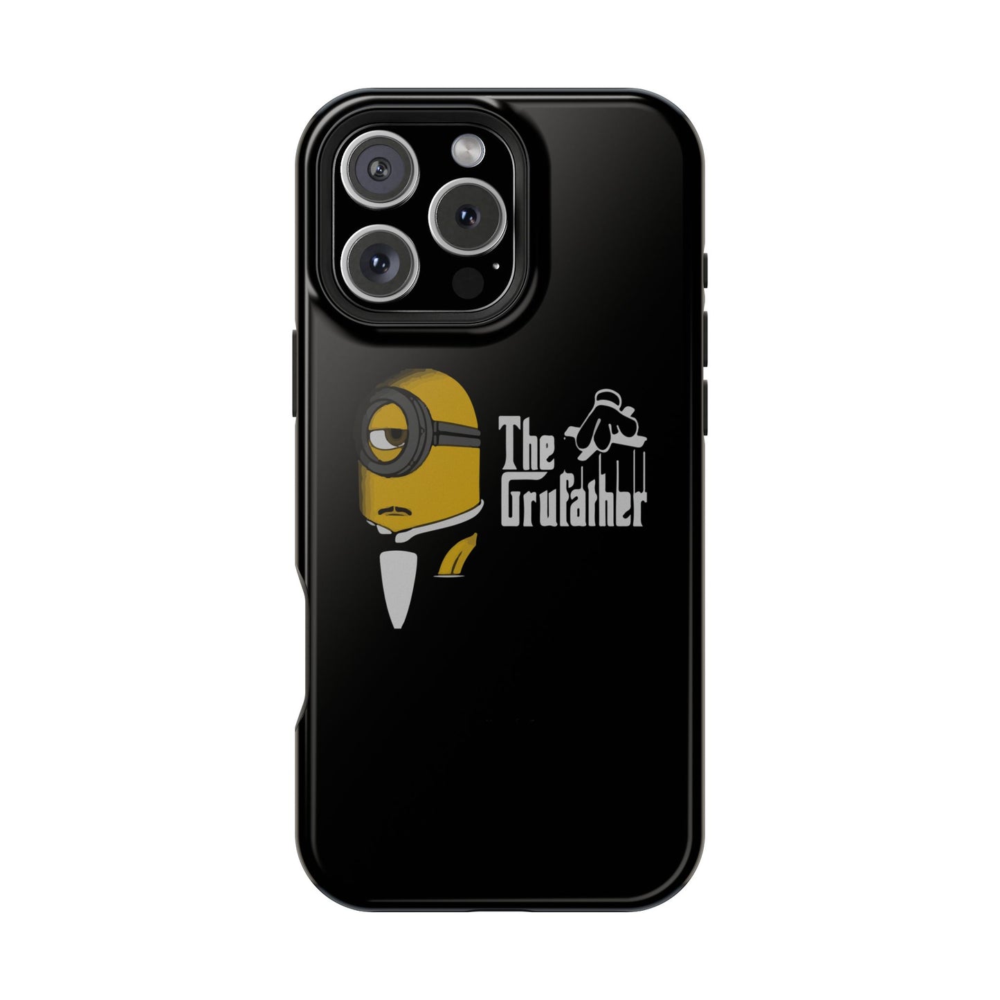 Magnetic Tough Cases: The Gruffather Phone Cover, Gift for Minions Fans, Unique Cell Phone Case, Durable Protective Case, Fun Cartoon Design