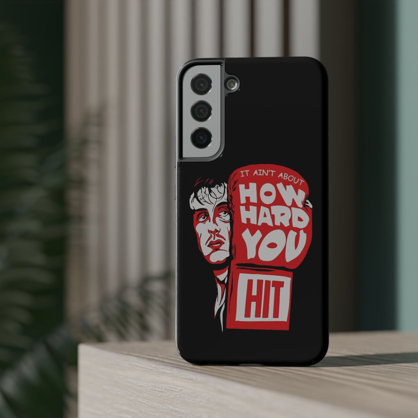 Impact-Resistant Phone Case, Rugged Smartphone Cover, Tough Phone Protection, Inspirational Gift, Motivational Tech Accessory