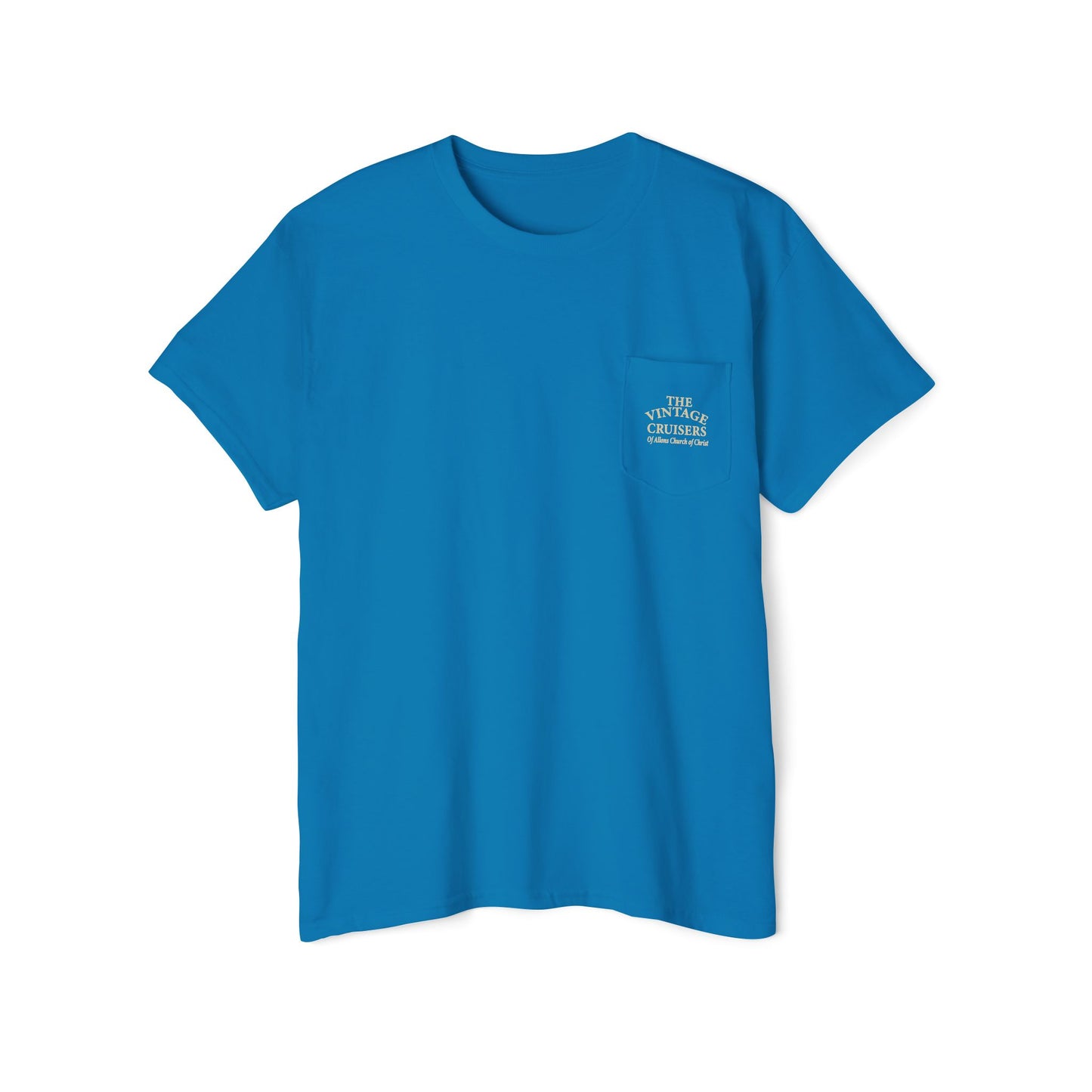 Retro Pocket Tee Allons Church of Christ Cruise 2025 Unisex T-Shirt