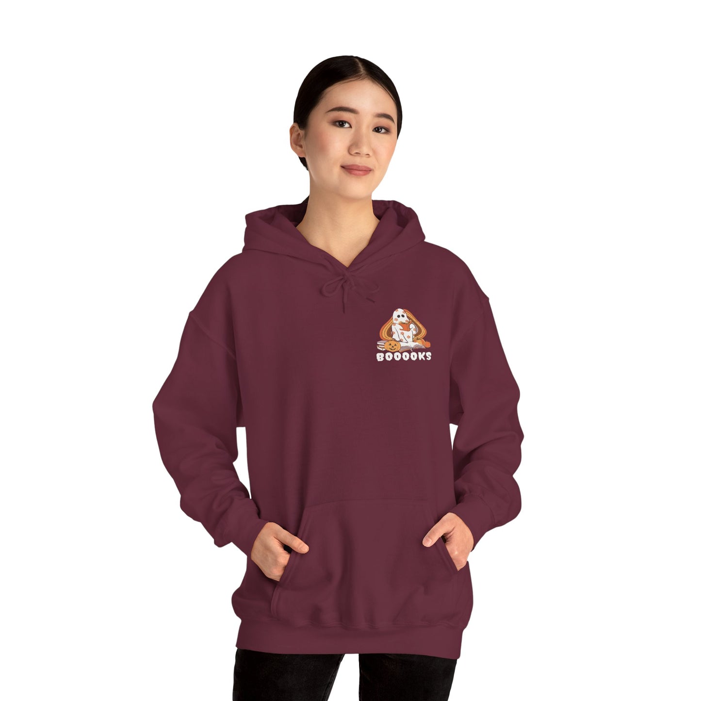 Cozy Halloween Cat Hoodie | Unisex Sweatshirt for Fall, Autumn Vibes, Casual Wear, Gift for Cat Lovers, Spooky Season