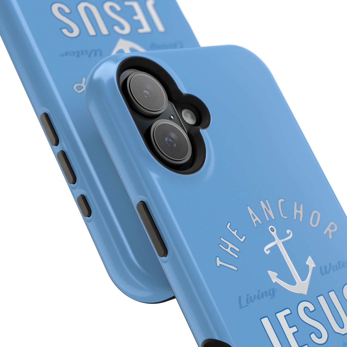 Jesus Anchor Phone Case, Christian Tech Accessories, Inspirational Gifts, Unique Phone Covers, Faith-Based Decor