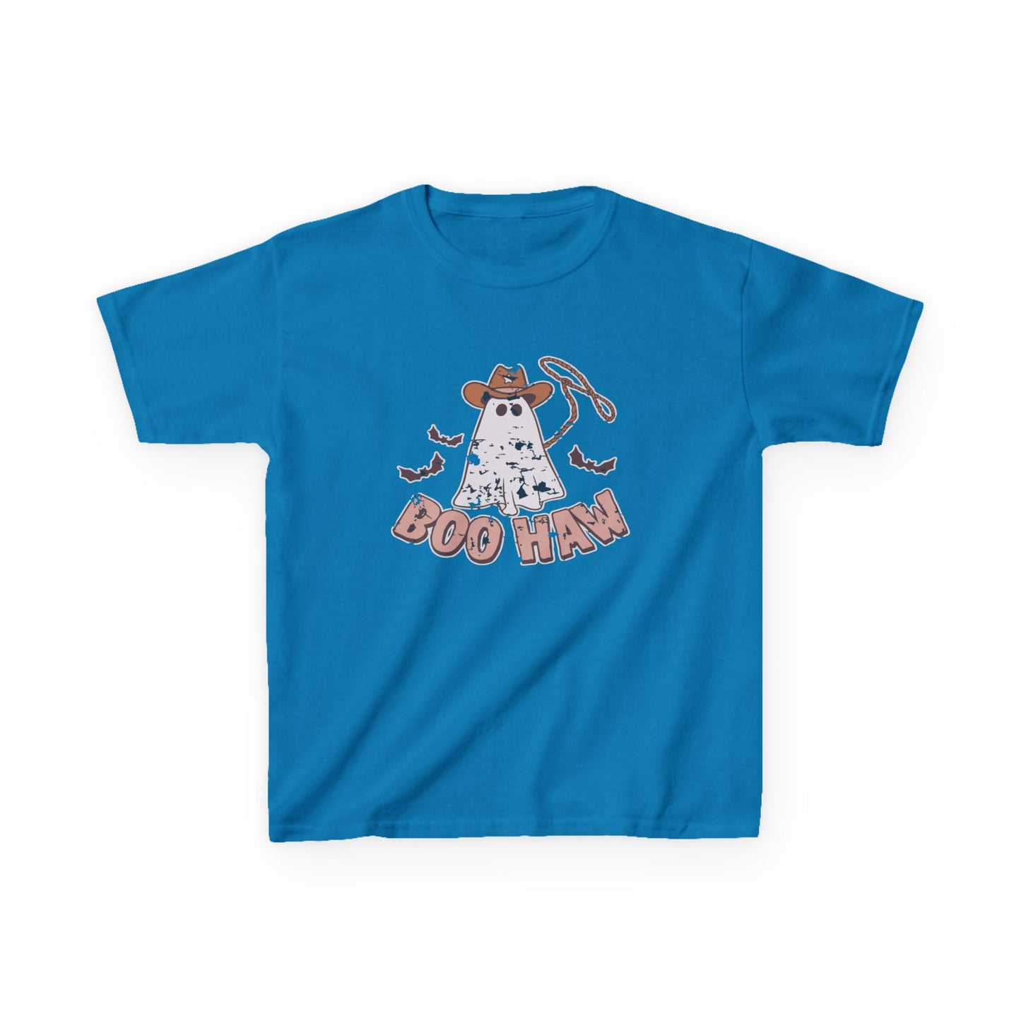 Boo Haunt Kids Tee, Halloween Shirt, Ghost Costume T-Shirt, Fun Kids Apparel, Spooky Party Outfit