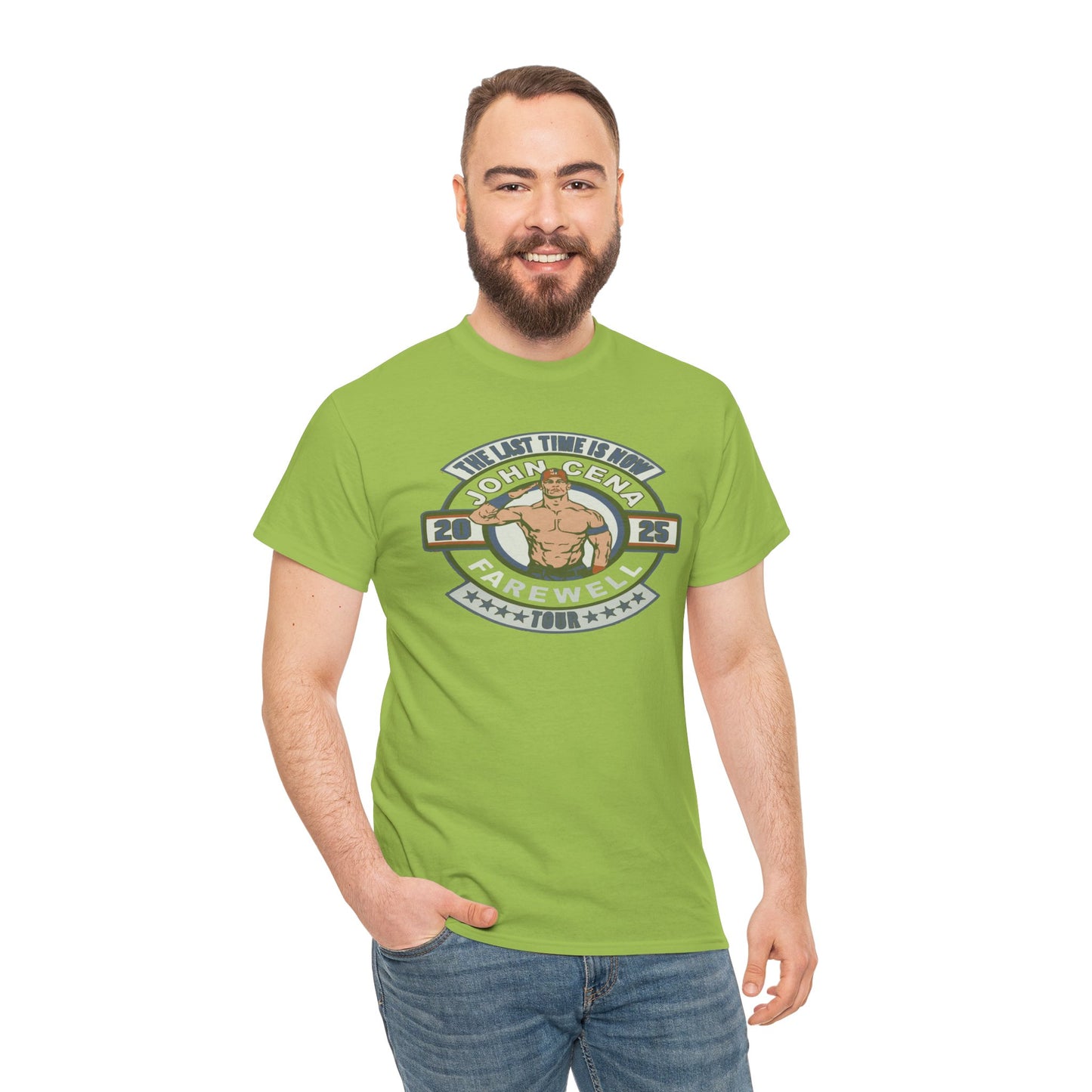 Wrestling Tribute Tee, John Cena Farewell Shirt, Unisex Graphic Tee, Fan Merchandise, Gift for Sports Lovers