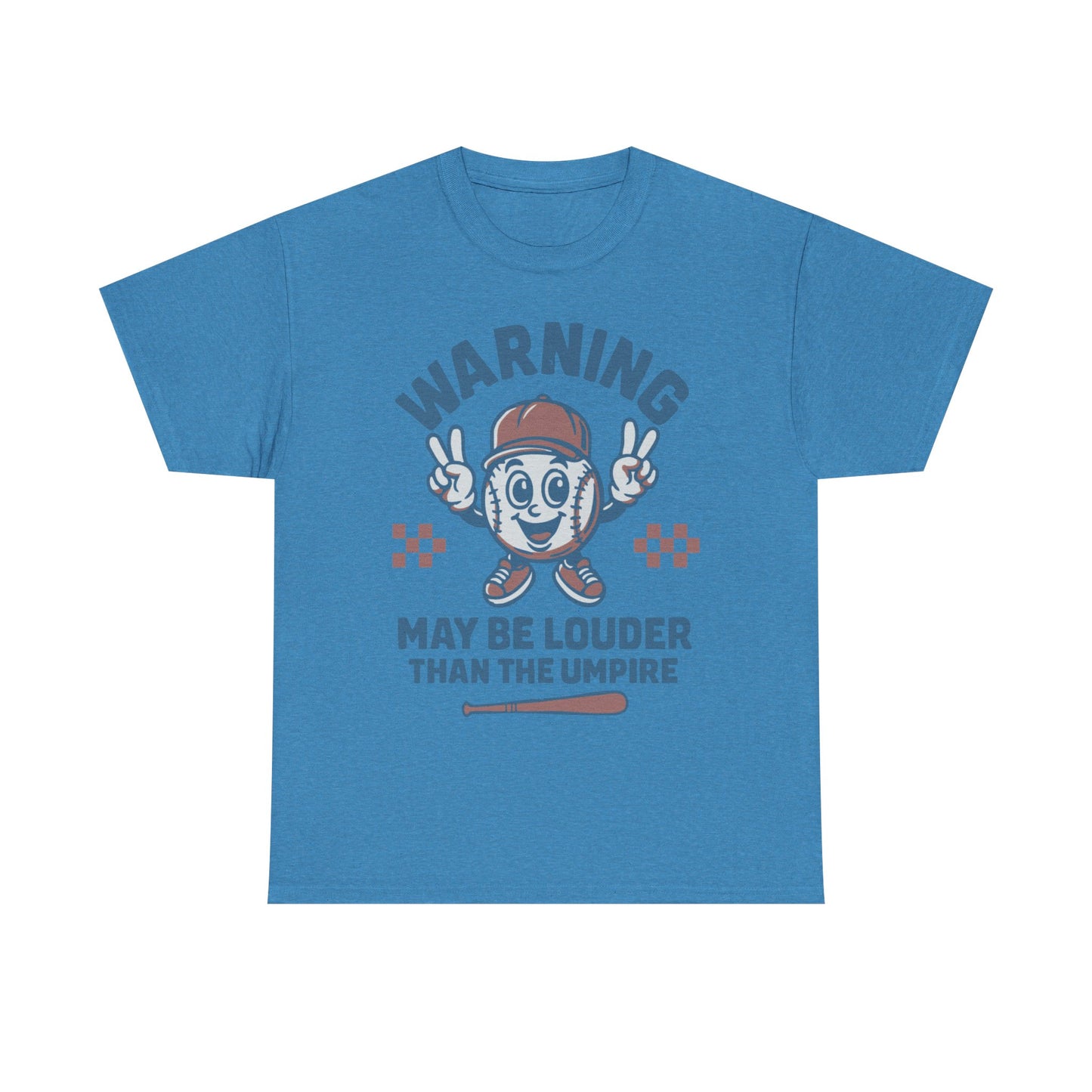 Warning T-Shirt, Fun Umpire Tee, Unique Sports Gift, Casual Wear, Perfect for Baseball Fans