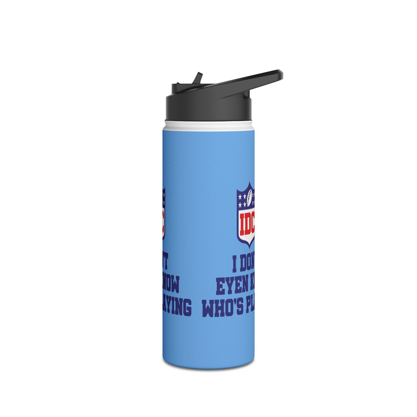 NFL Stainless Steel Water Bottle - Funny Sports Fan Gift, Hydration Flask for Game Days, Sports Events, Birthday Present, Home & Outdoors