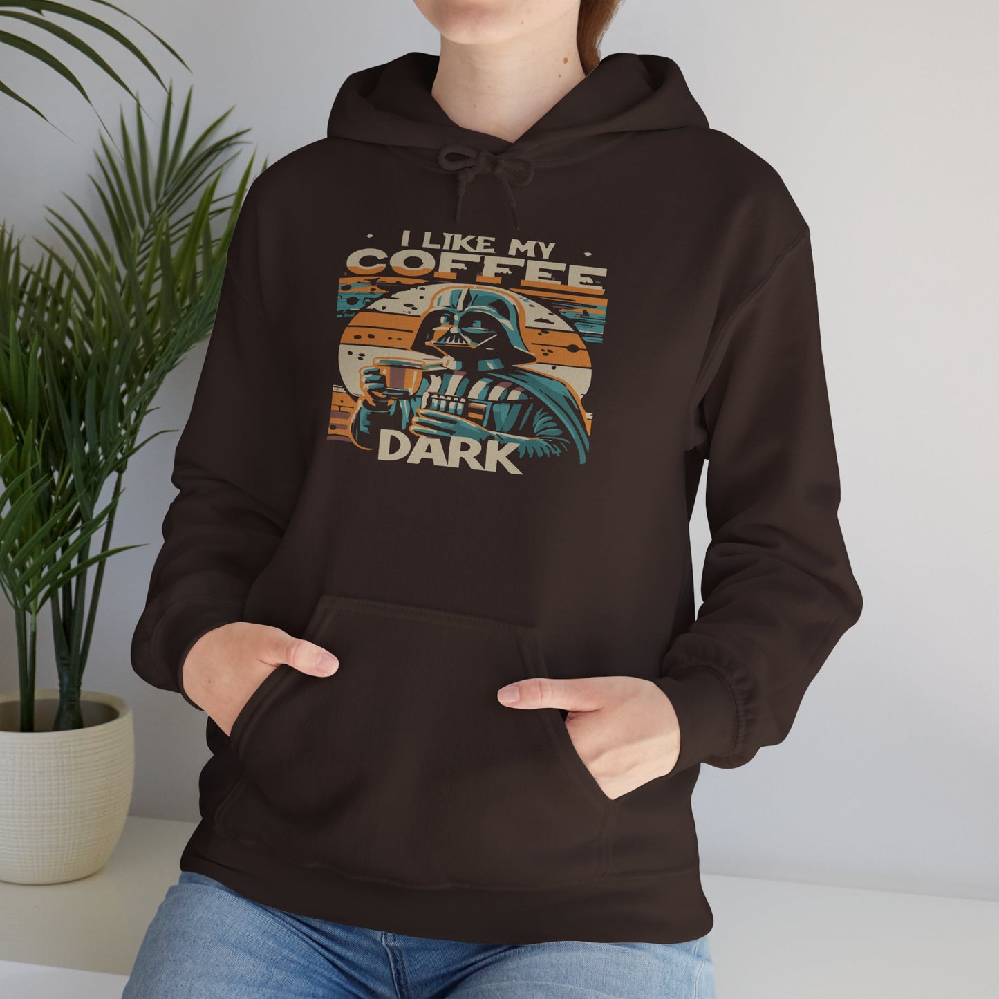 Star Wars Darth Vader Dark Coffee Hoodie - Coffee Lover Gift