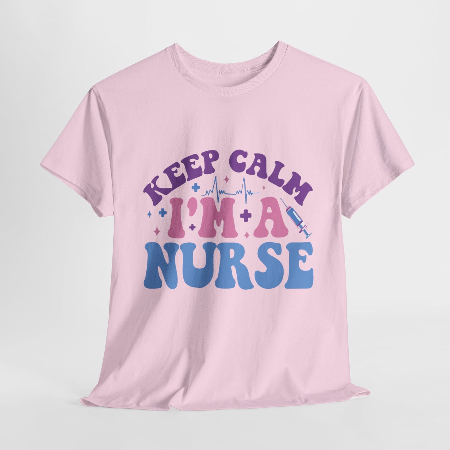 Nurse Appreciation Heavy Cotton Tee, Funny Nurse Gift, Medical Humor Shirt, Nurse Day Celebration Tee, Caregiver Outfit