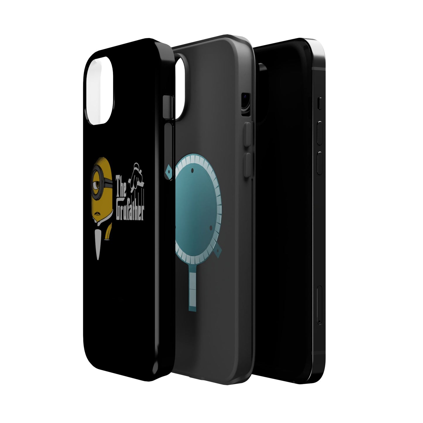 Magnetic Tough Cases: The Gruffather Phone Cover, Gift for Minions Fans, Unique Cell Phone Case, Durable Protective Case, Fun Cartoon Design