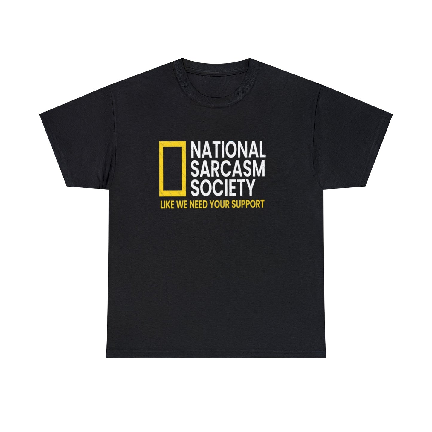 National Sarcasm Unisex Heavy Cotton Tee