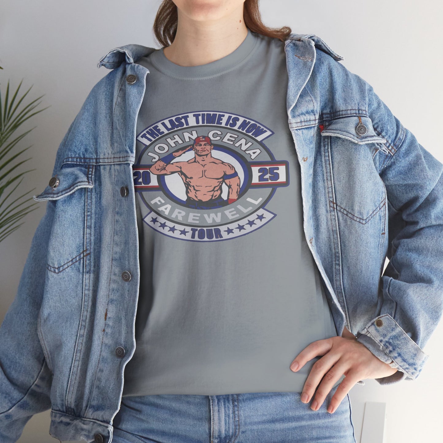 Wrestling Tribute Tee, John Cena Farewell Shirt, Unisex Graphic Tee, Fan Merchandise, Gift for Sports Lovers