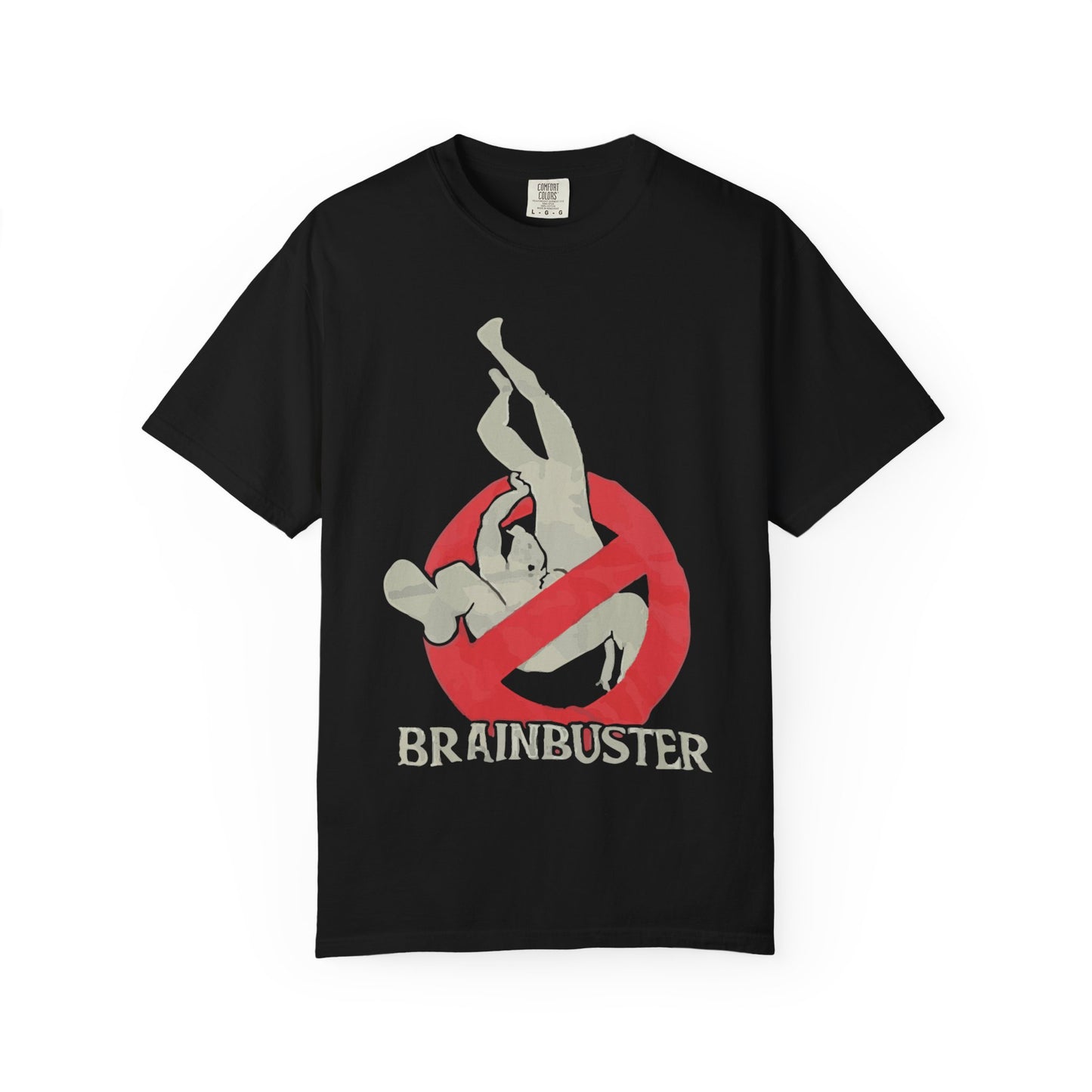 Unisex Fun Graphic T-Shirt, Graphic Tee, Casual Wear, Gift for Wrestling Fans, Brainbuster Design, Humor Apparel, Everyday Style