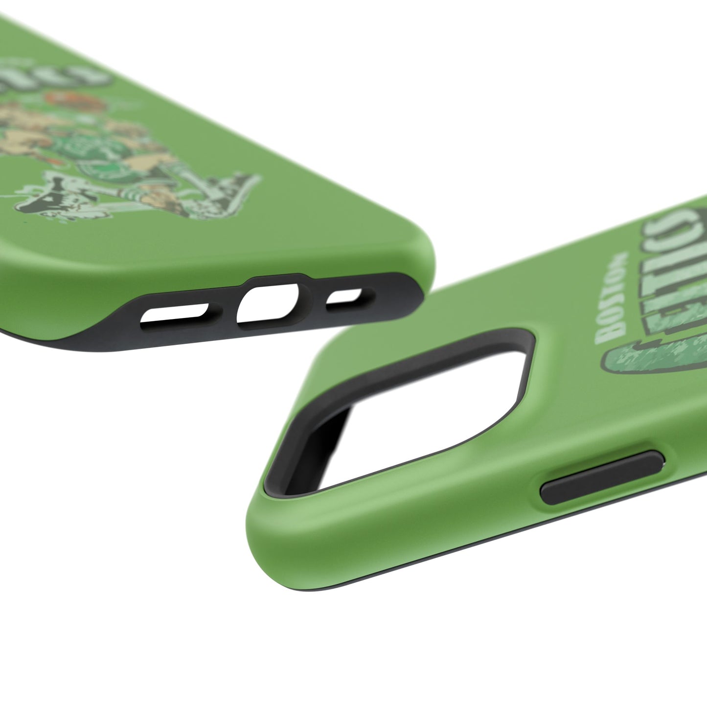 Boston Celtics Impact-Resistant Phone Case, Basketball Phone Cover, Sports Fan Gift, Sturdy Phone Case, NBA Merchandise, Team Spirit Decor