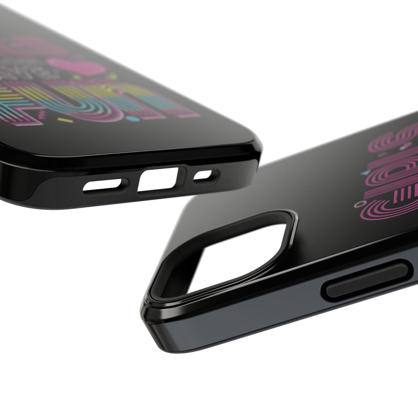 Fun Vibe Phone Case - Girls Just Wanna Have Fun Cell Case, Impact-Resistant Cover, Gift for Teens, Birthday Party Accessory, Trendy Tech