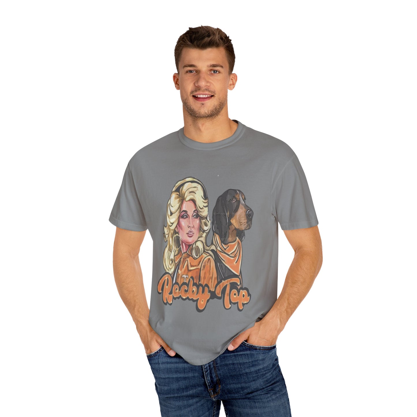 Rocky Top Retro T-Shirt, Dog Lover Tee, Vintage Country Shirt, Music Festival Apparel, Unique Gift for Pet Owners