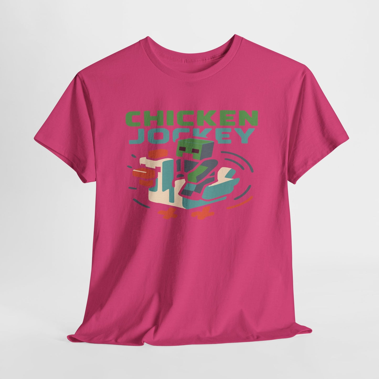 Chicken Jockey Minecraft T-shirt