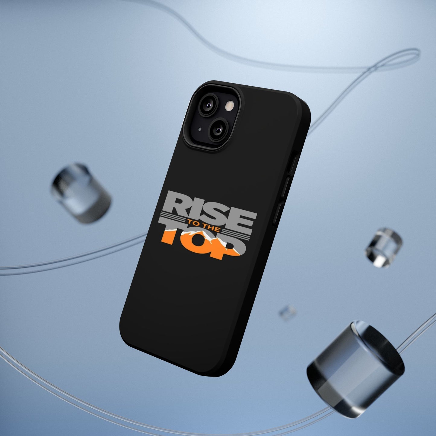 Impact-Resistant Phone Case - Rise to the Top, Durable Phone Cover, Gift for Motivational Quotes Lovers, Trendy Tech Accessories