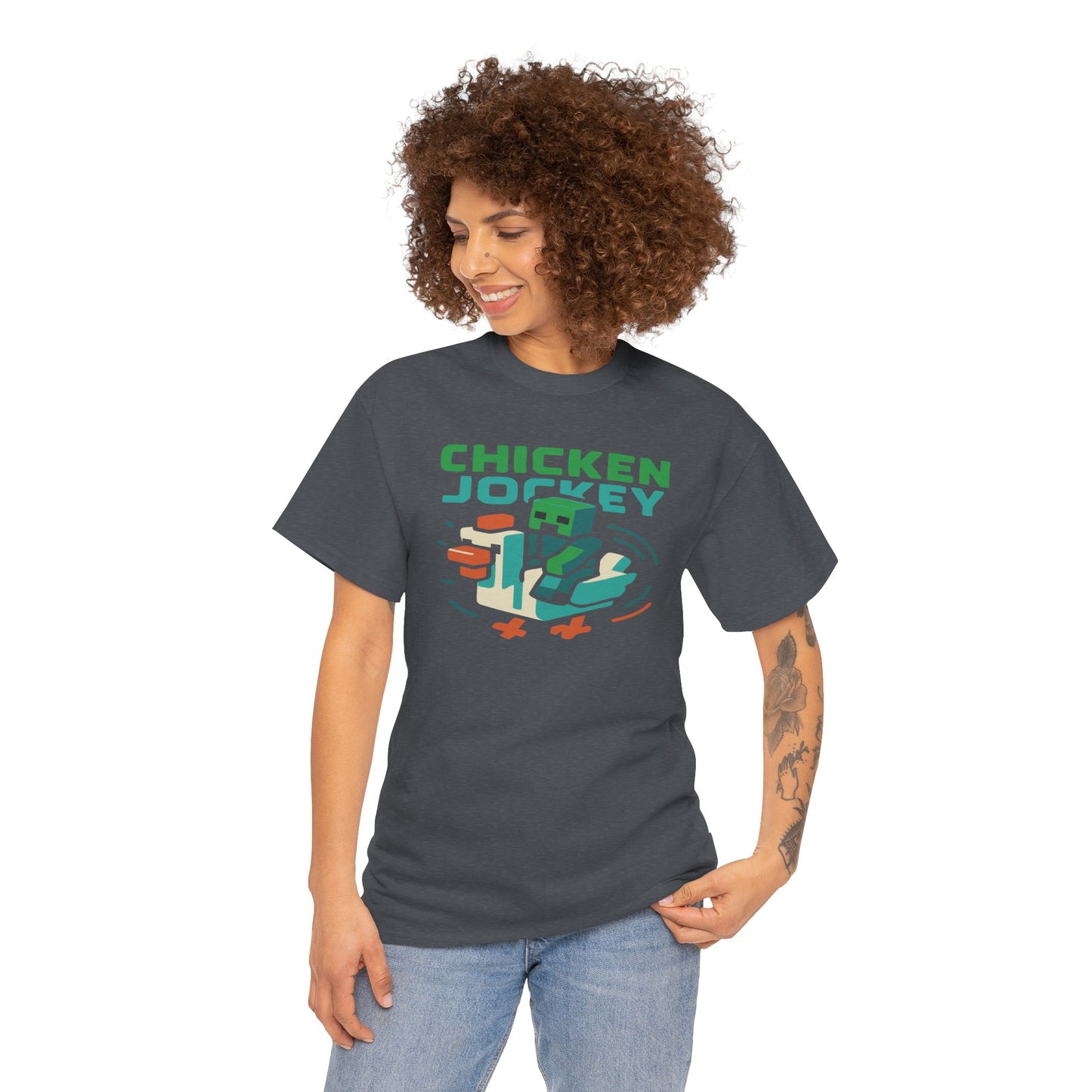Chicken Jockey Minecraft T-shirt
