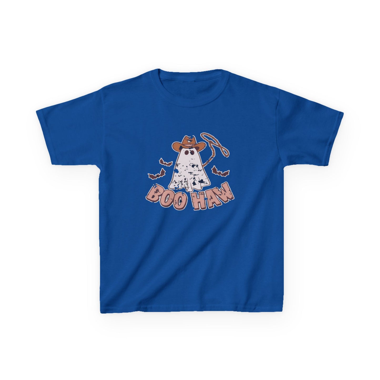 Boo Haunt Kids Tee, Halloween Shirt, Ghost Costume T-Shirt, Fun Kids Apparel, Spooky Party Outfit