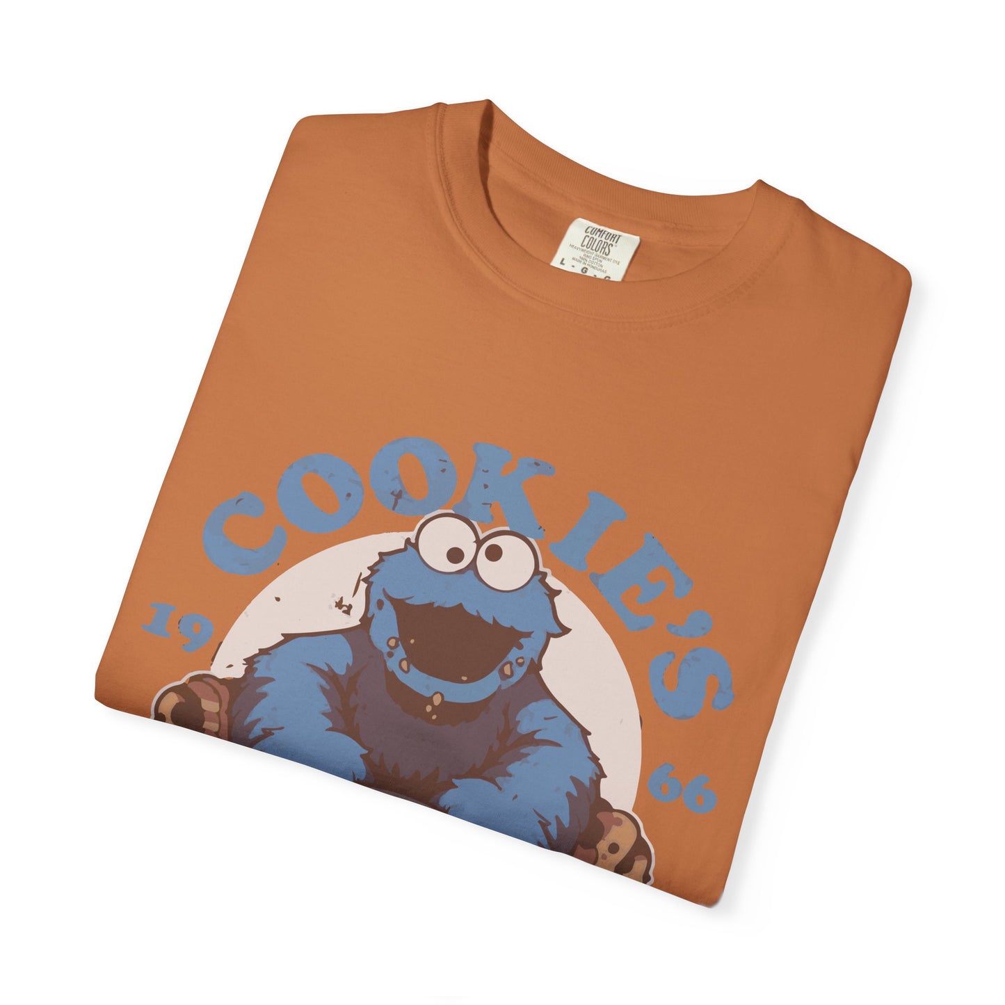 Cookie Monster Inspired Unisex T-Shirt, Fun Gift for Gamers, Casual Wear, Birthday Gift, Kitchen & Gym Motivation