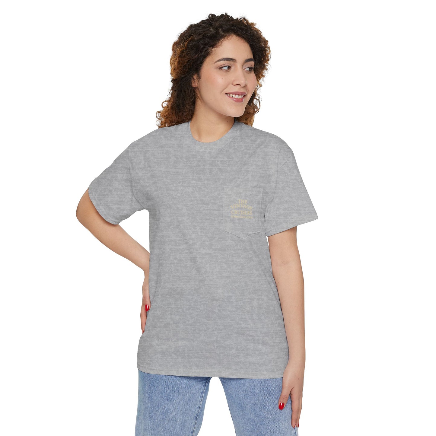Retro Pocket Tee Allons Church of Christ Cruise 2025 Unisex T-Shirt