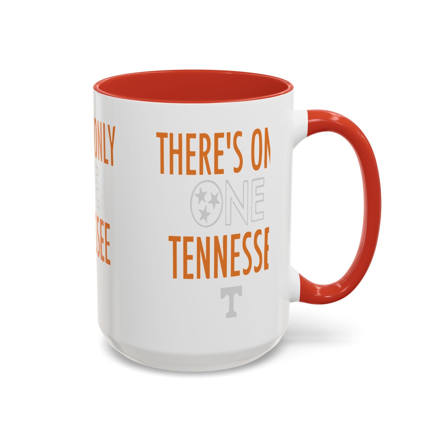 Tennessee Accent Coffee Mug - Perfect for Fans, Gift for Graduates, Home Office Essential, Sports Celebration, Personalized Tea Cup