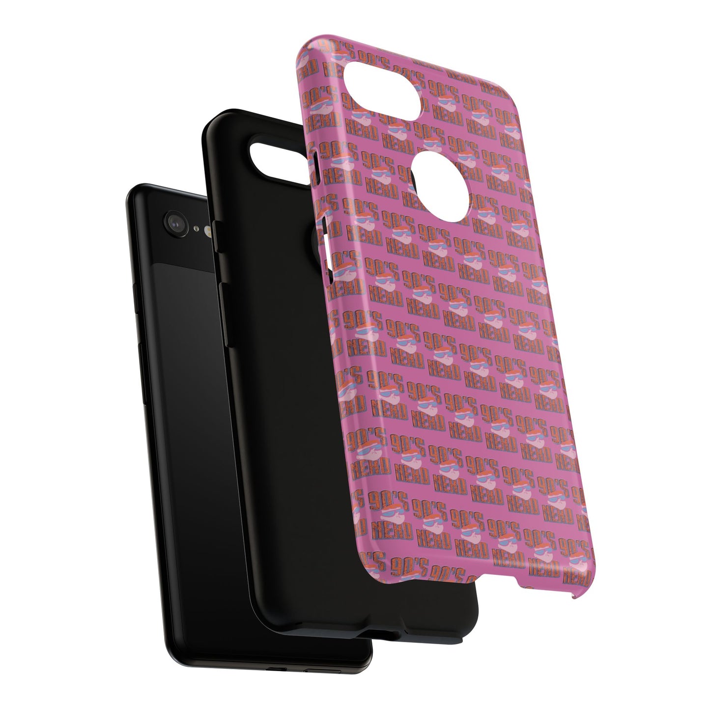 90s Vibe Phone Case, Retro Tough Cases, Gift for Nostalgia Lovers, Durable Phone Covers, 90s Themed Accessories