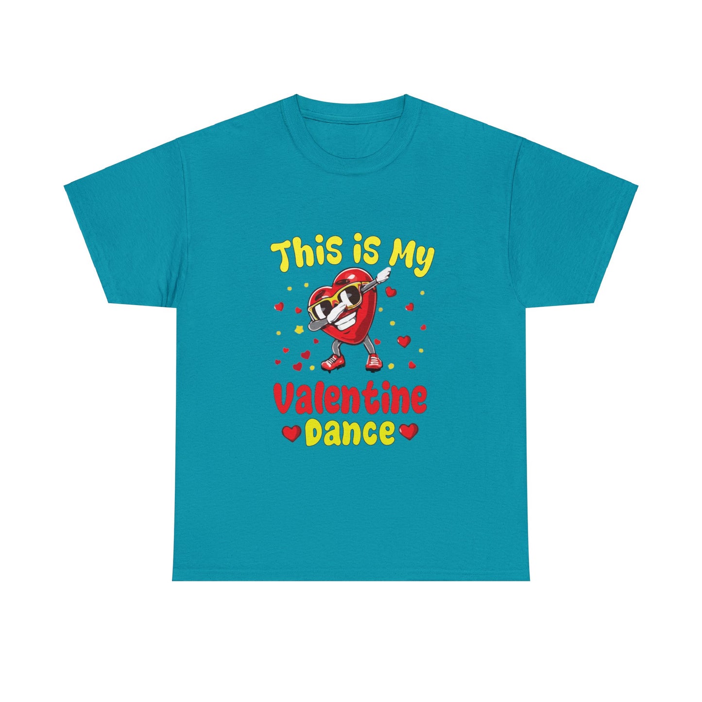 Valetine Dance Womans Unisex Heavy Cotton Tee
