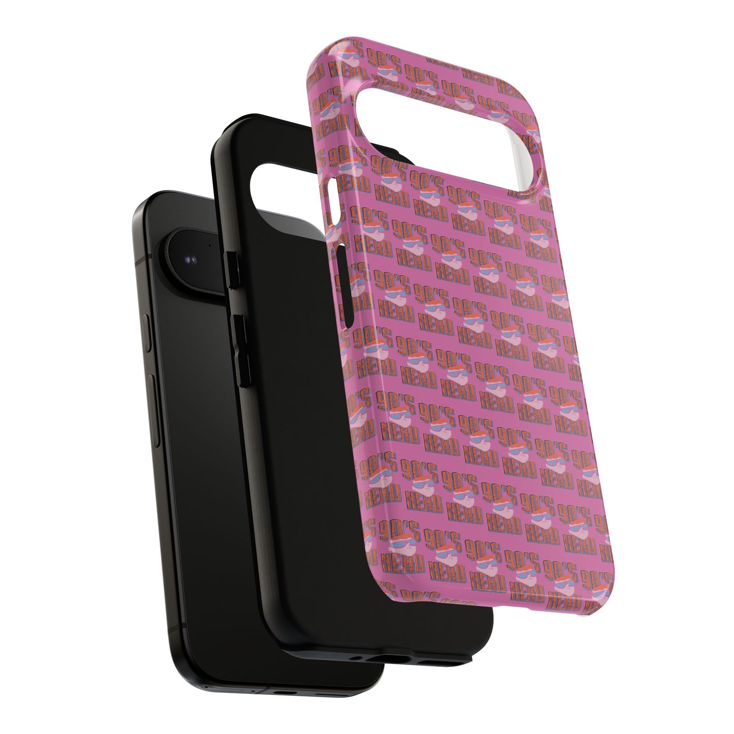 90s Vibe Phone Case, Retro Tough Cases, Gift for Nostalgia Lovers, Durable Phone Covers, 90s Themed Accessories