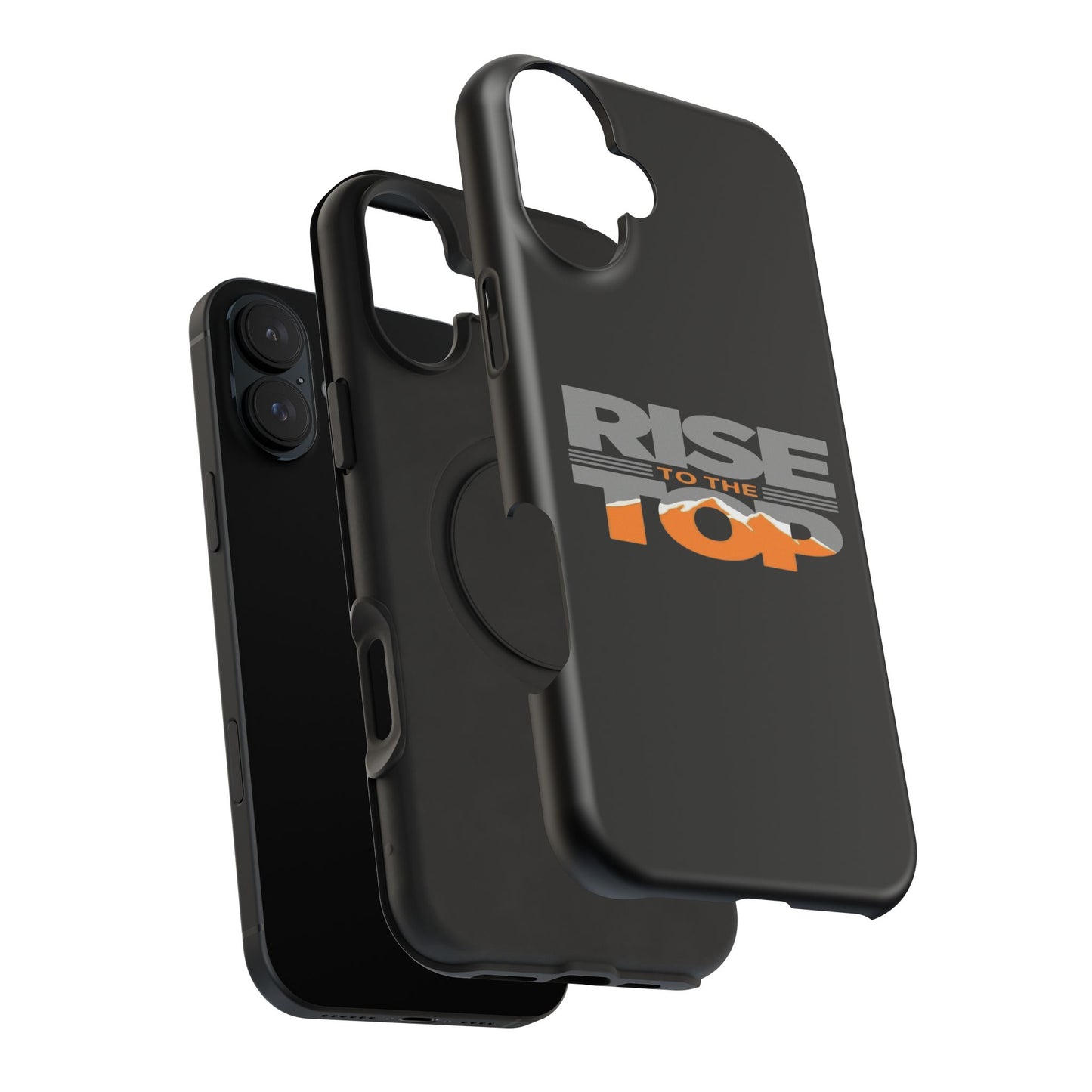 Impact-Resistant Phone Case - Rise to the Top, Durable Phone Cover, Gift for Motivational Quotes Lovers, Trendy Tech Accessories