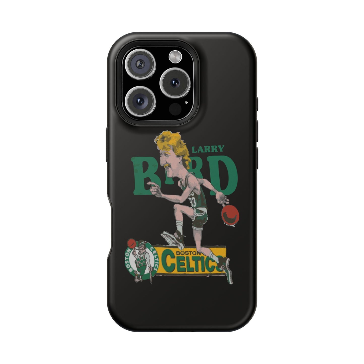 Larry Bird Impact-Resistant Phone Case, Sports Fan Gift, Basketball Accessories, Celtics Merchandise, Unique Phone Cover