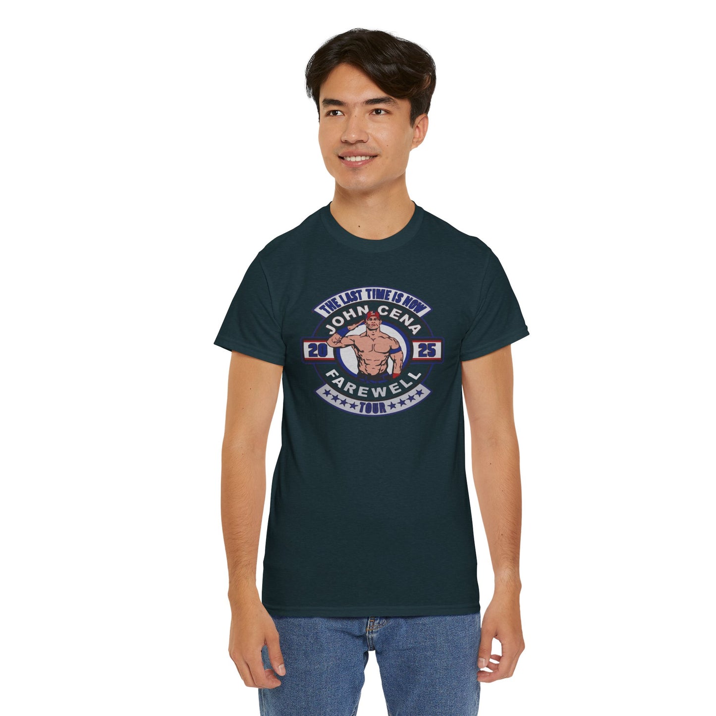Wrestling Tribute Tee, John Cena Farewell Shirt, Unisex Graphic Tee, Fan Merchandise, Gift for Sports Lovers