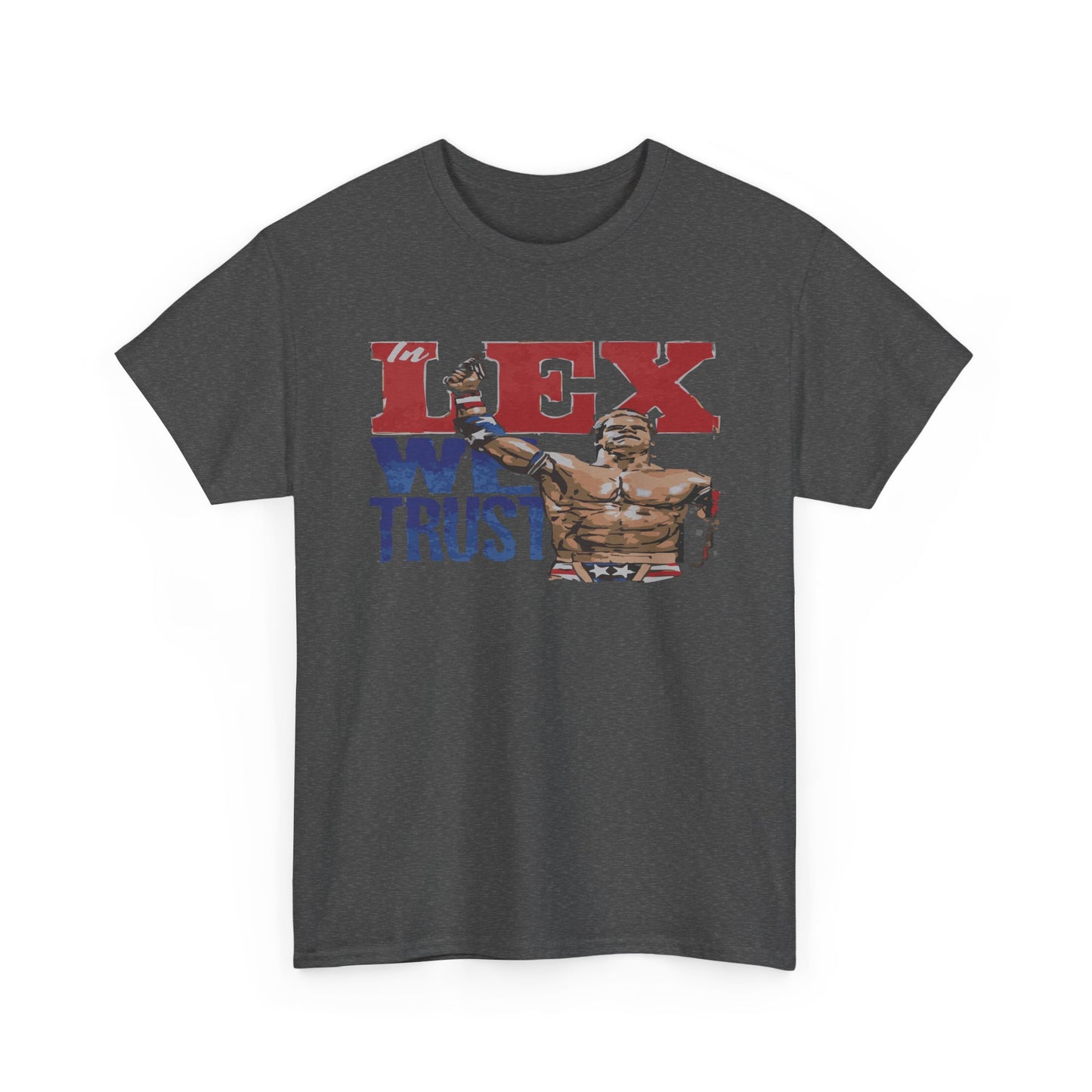 Unisex Cotton Tee with 'In Lex We Trust' Design, Casual Wear, Gift for Him/Her, Birthday, Independence Day, Patriotic Apparel