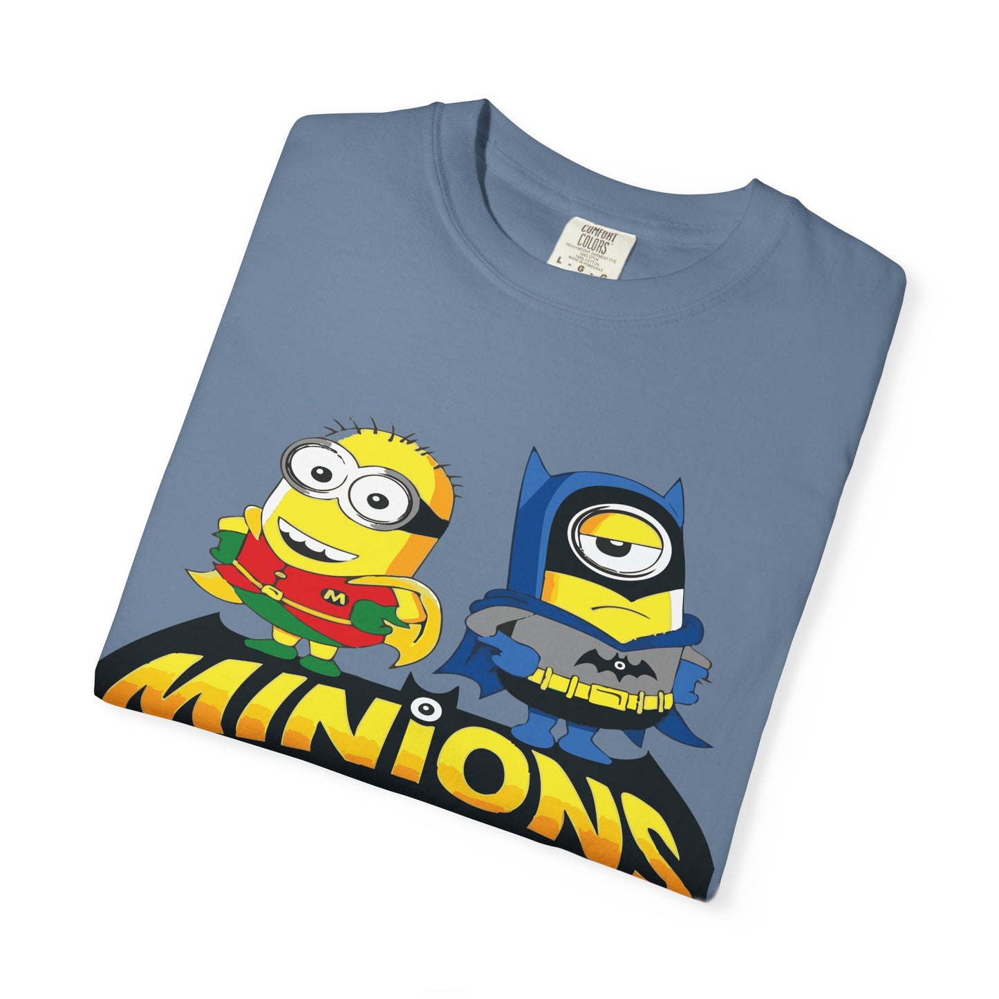 Minions Superhero Unisex T-shirt, Fun Gift for Kids, Cartoon Apparel, Birthday Party Outfit, Family Movie Night Wear