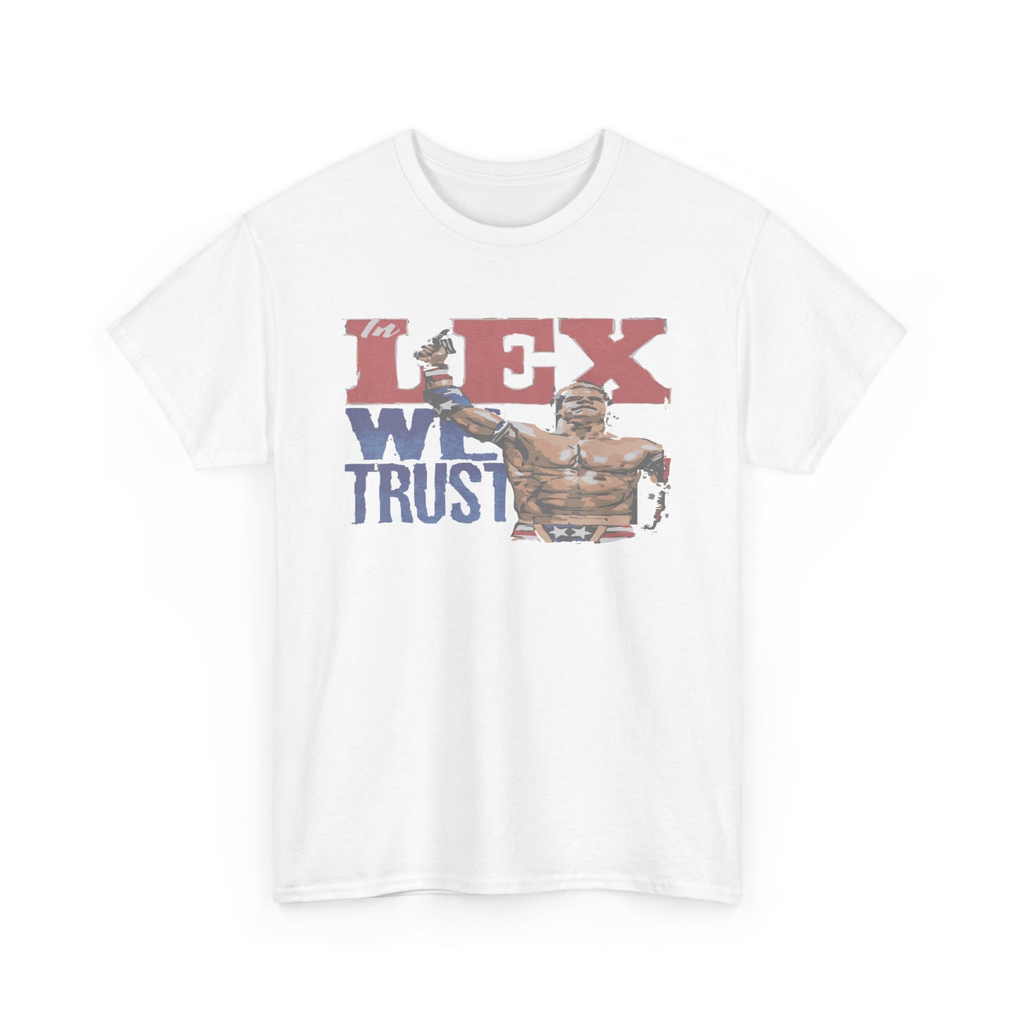 Unisex Cotton Tee with 'In Lex We Trust' Design, Casual Wear, Gift for Him/Her, Birthday, Independence Day, Patriotic Apparel