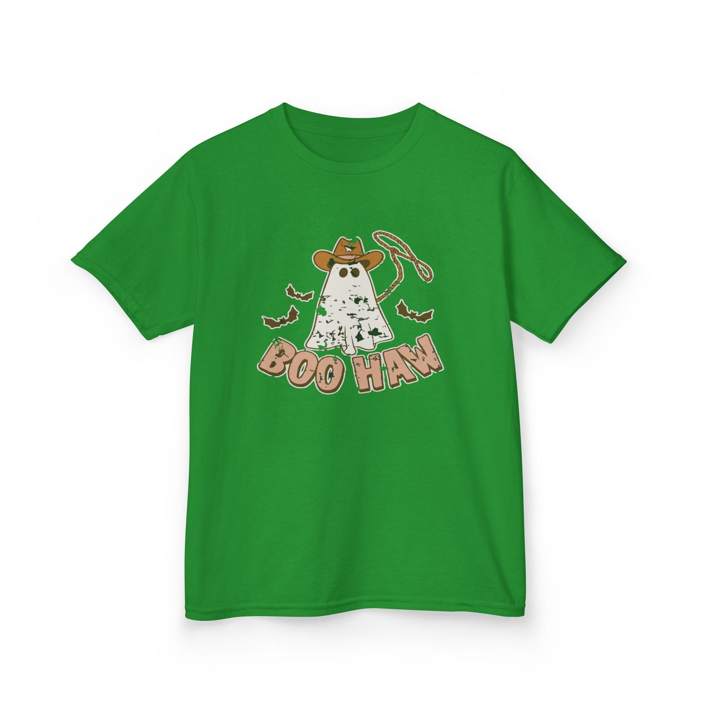 Boo Haunt Kids Tee, Halloween Shirt, Ghost Costume T-Shirt, Fun Kids Apparel, Spooky Party Outfit