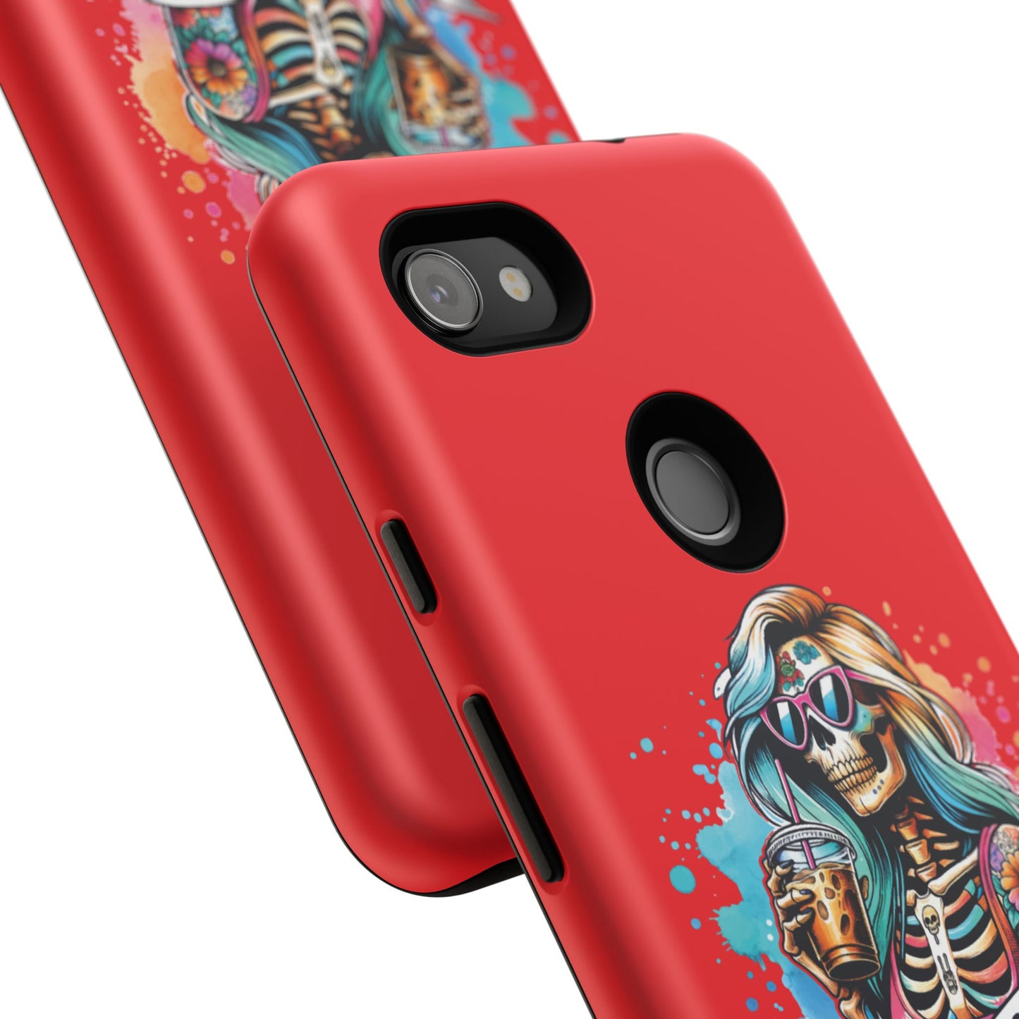 Cool Moms Club Phone Case - Tough Cases, Funky Phone Cover, Gift for Moms, Skeleton Design, Trendy Tech Accessories