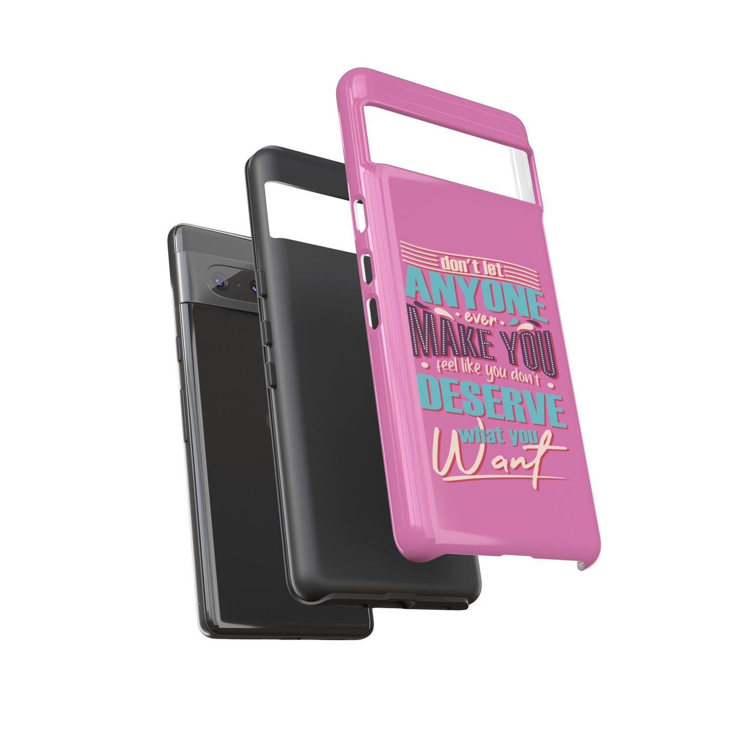 Inspirational Phone Case, Motivational Phone Cover, Tough Cases for Her, Gift for Friends, Self-Love Quote Case