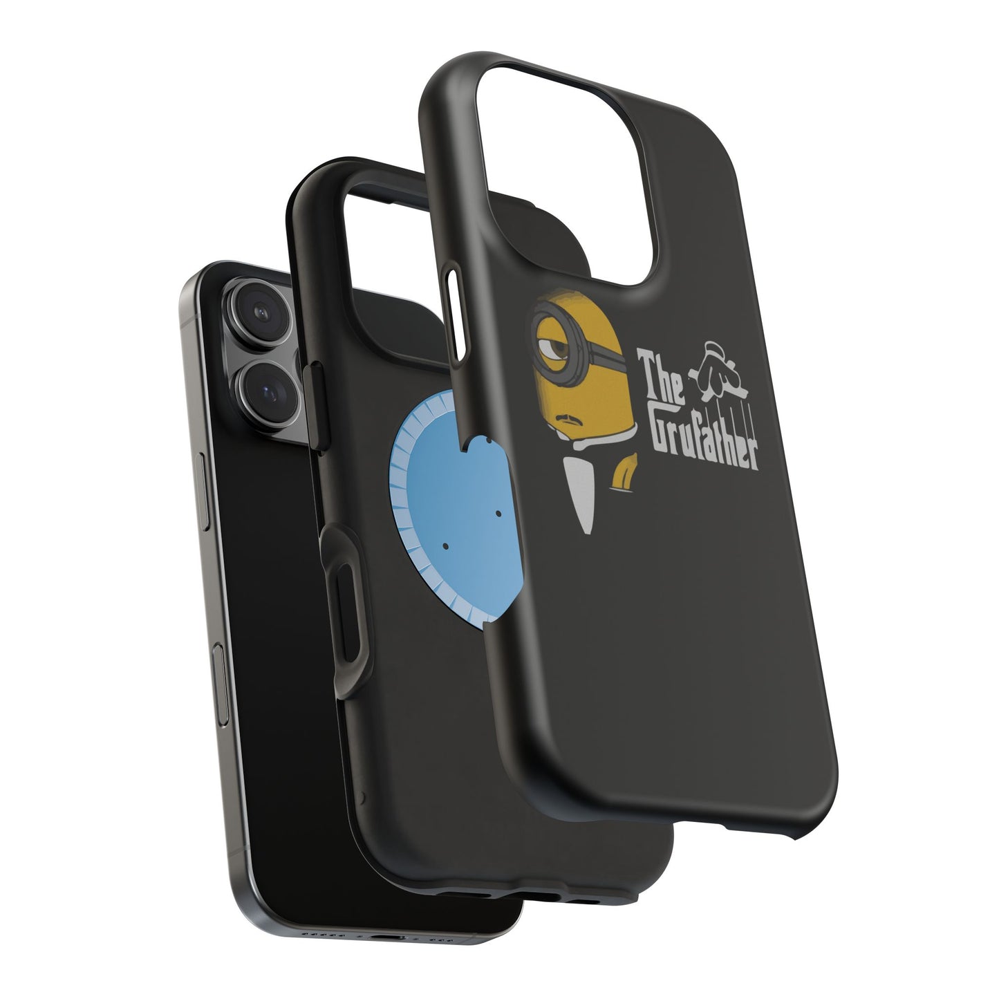 Magnetic Tough Cases: The Gruffather Phone Cover, Gift for Minions Fans, Unique Cell Phone Case, Durable Protective Case, Fun Cartoon Design