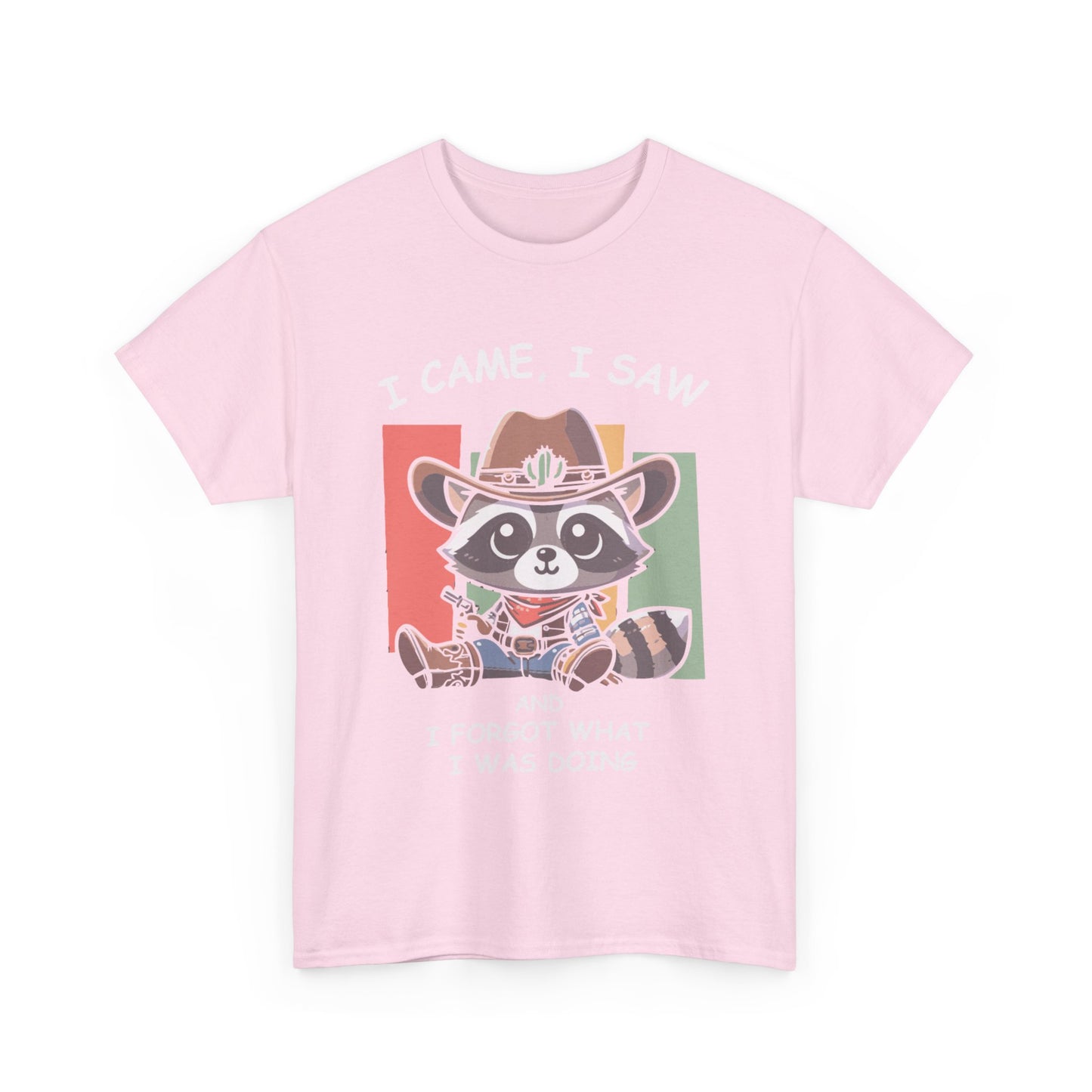 Fun Raccoon Graphic Tee, Cute Funny Animal T-Shirt, Unique Gift, Unisex Cotton Tee, Casual Wear, Birthday Gift, Humor Shirt