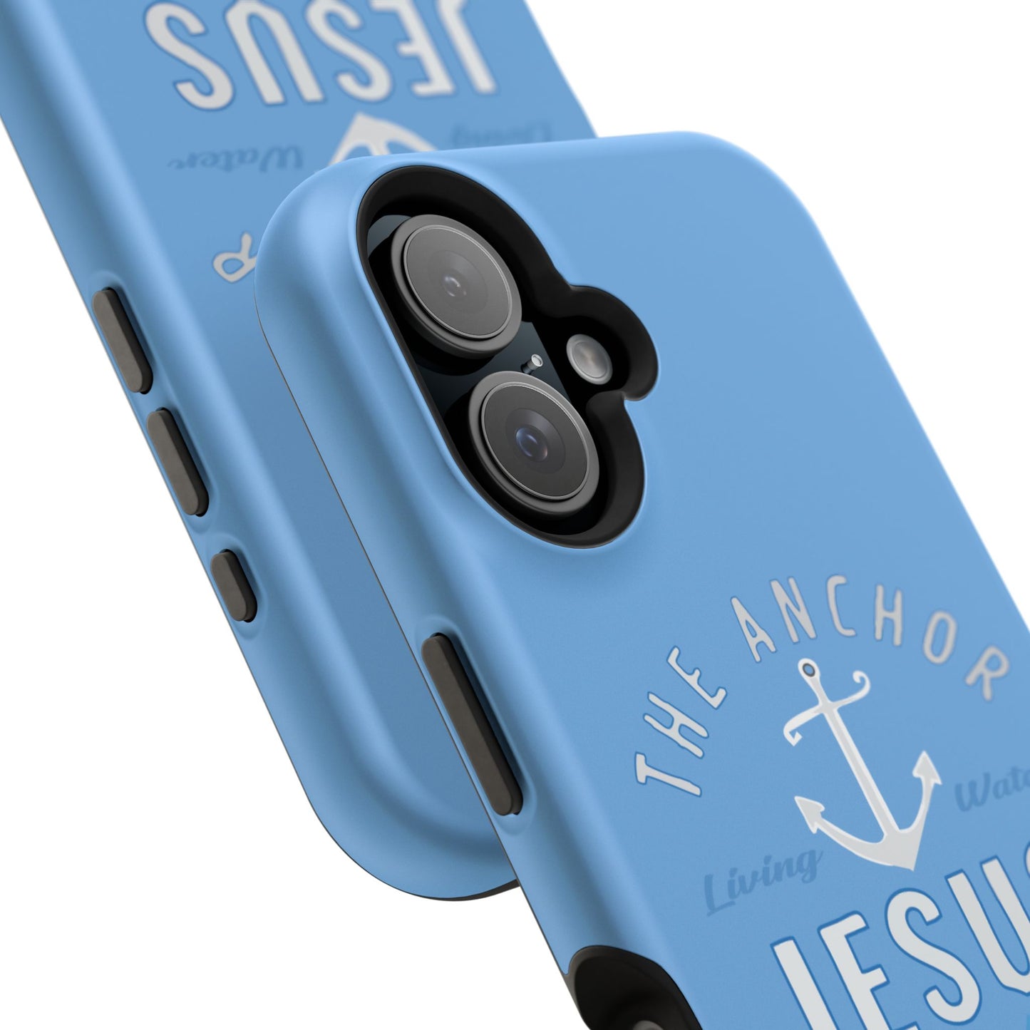 Jesus Anchor Phone Case, Christian Tech Accessories, Inspirational Gifts, Unique Phone Covers, Faith-Based Decor
