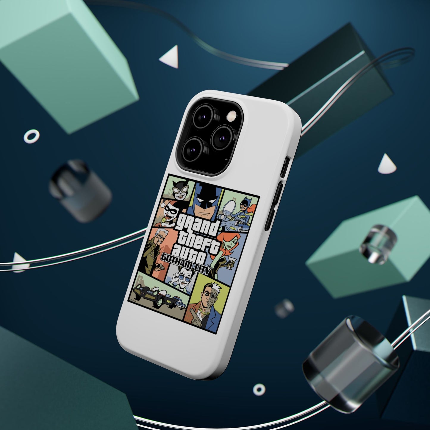 Grand Theft Auto Magnetic Tough Case, Gaming Phone Case, GTA Art Phone Cover, Gifts for Gamers, Cool Cell Phone Case
