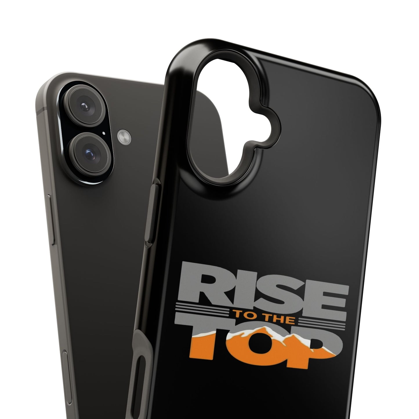 Impact-Resistant Phone Case - Rise to the Top, Durable Phone Cover, Gift for Motivational Quotes Lovers, Trendy Tech Accessories
