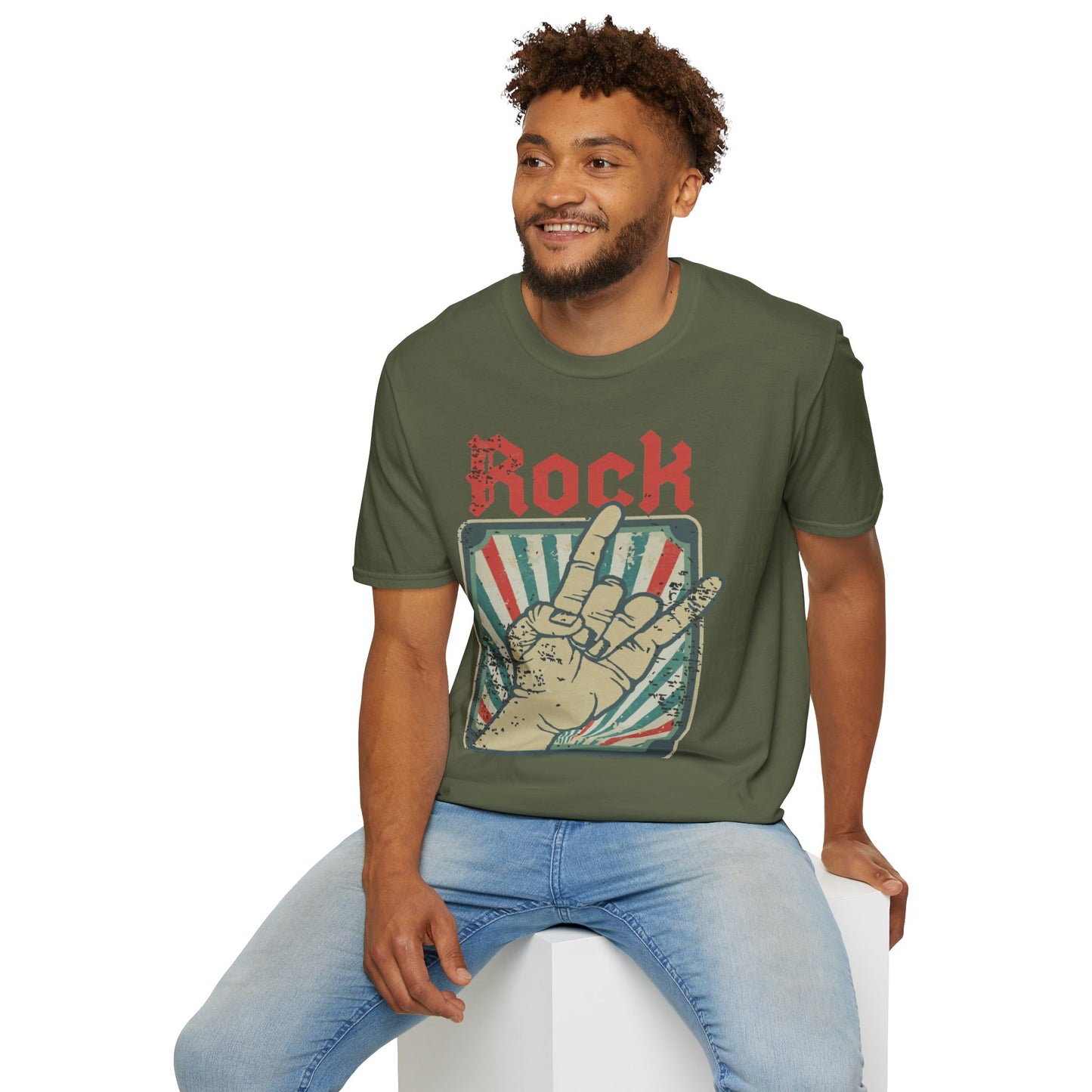 Rock On Unisex T-Shirt - Music Lover Gift, Concert Wear, Casual Style, Graphic Tee, Rock n Roll Apparel