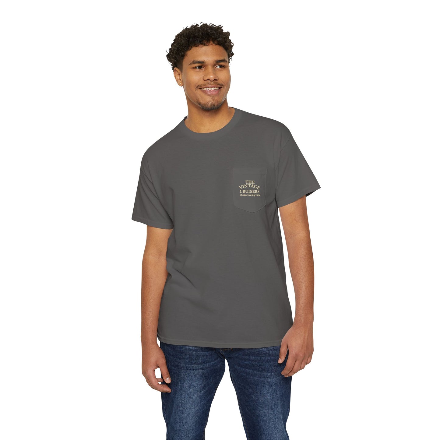 Retro Pocket Tee Allons Church of Christ Cruise 2025 Unisex T-Shirt