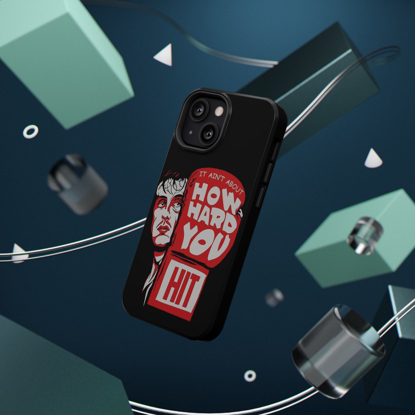 Impact-Resistant Phone Case, Rugged Smartphone Cover, Tough Phone Protection, Inspirational Gift, Motivational Tech Accessory