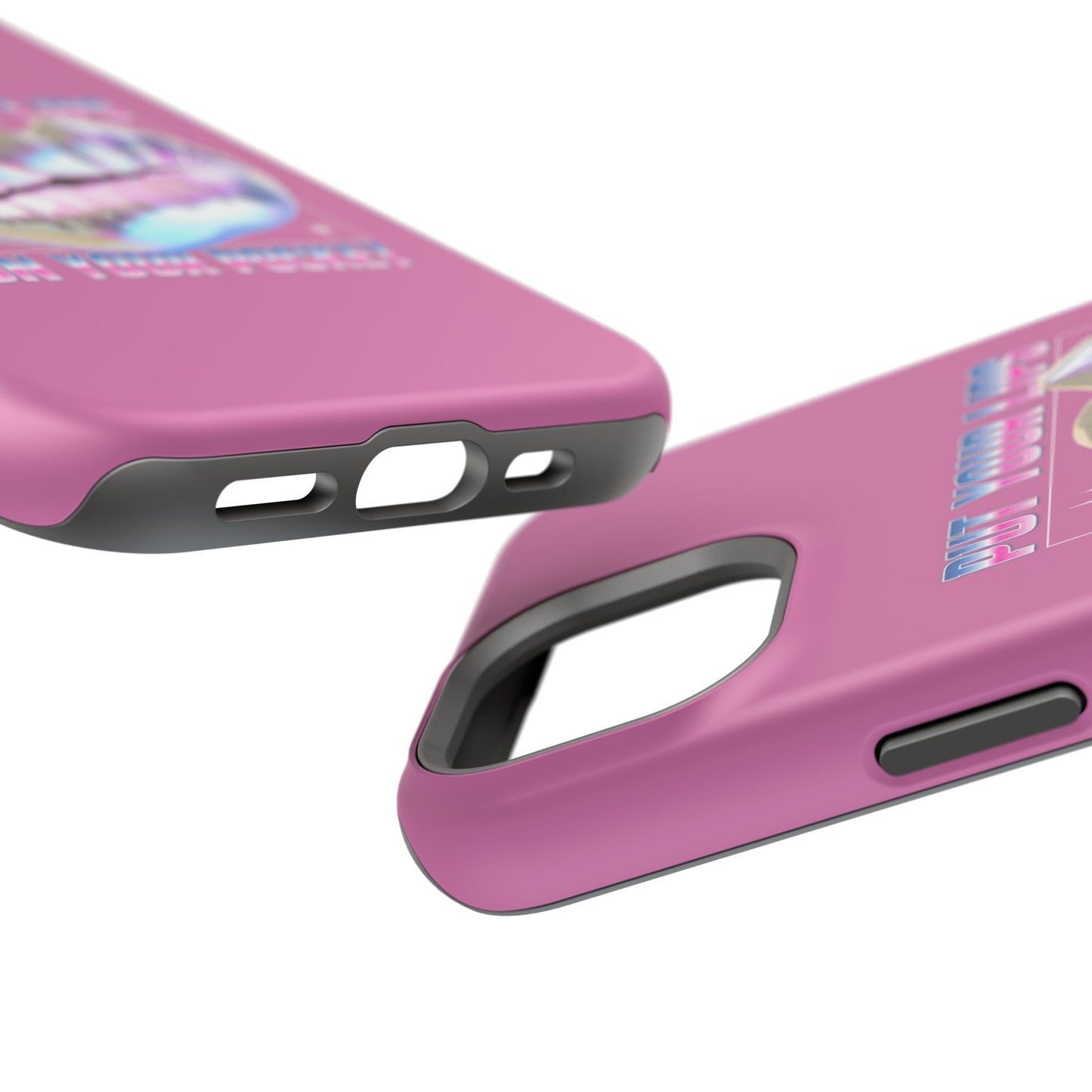 Stylish Magnetic Tough Phone Cases, Trendy Phone Accessories, Unique Gift Idea, Fun Expression Cases, Customizable Designs