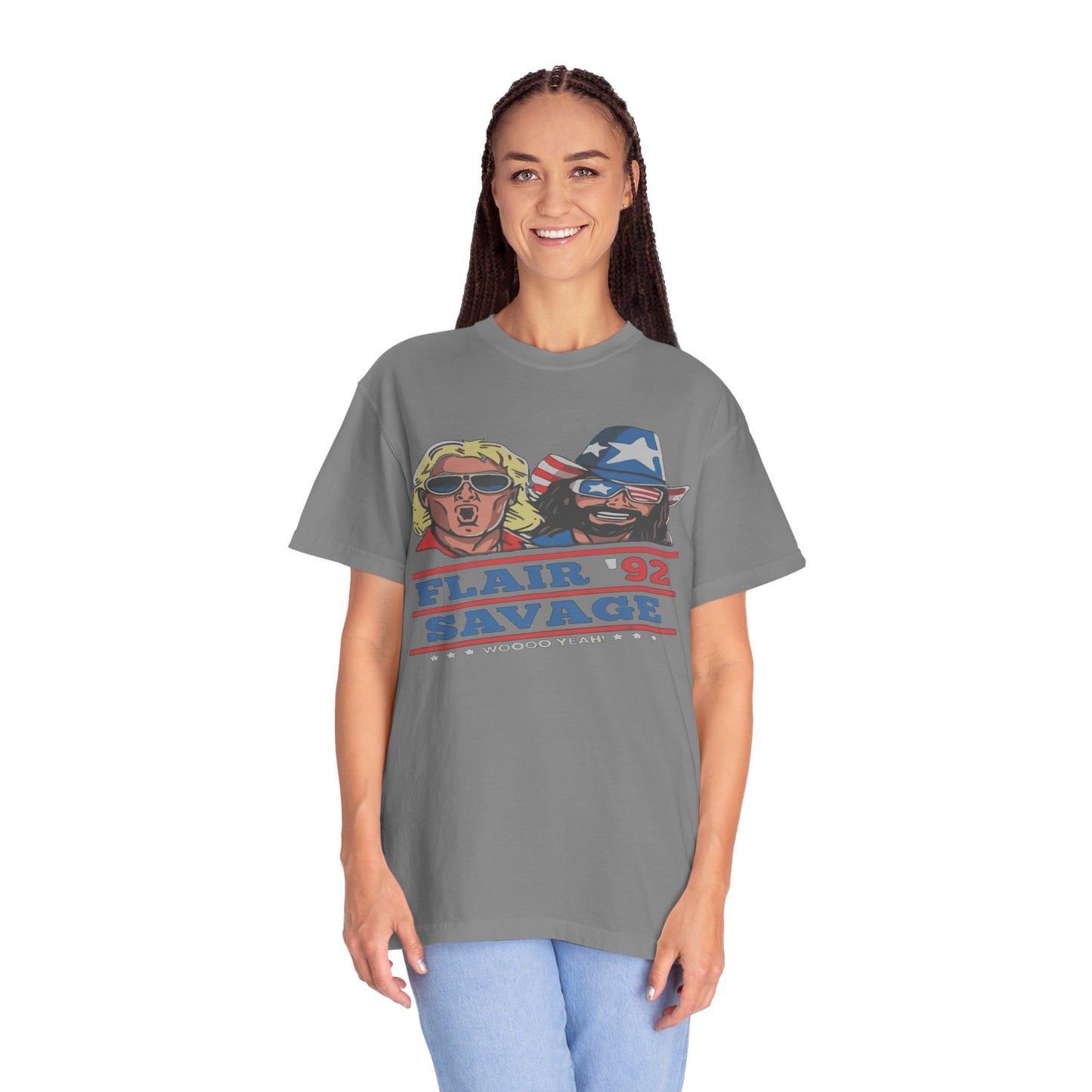 Retro Wrestling Fan T-Shirt, Unisex Graphic Tee, Flair Savage Shirt, Sports Fan Apparel, Vintage Style Gift